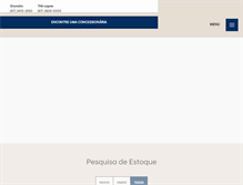 Tablet Screenshot of goldenmotors.com.br